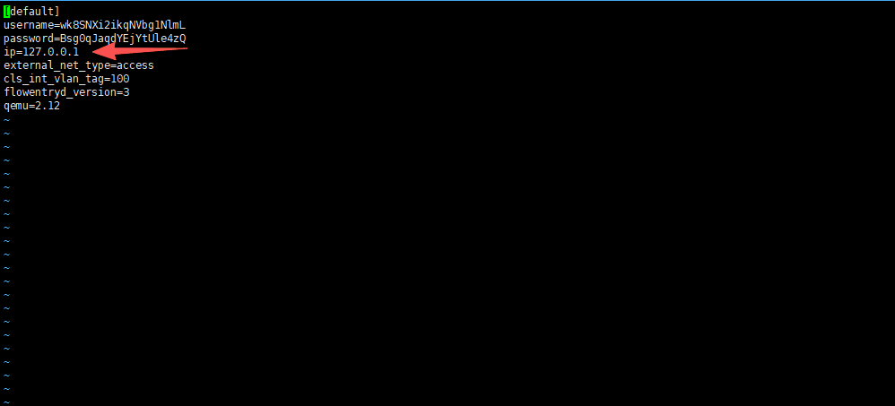 修改 zjmf.conf 文件中的节点 IP