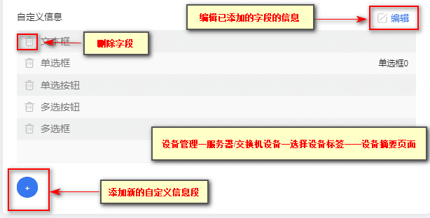 ①以服务器为例,【设备管理】—【物理服务器】界面截图
